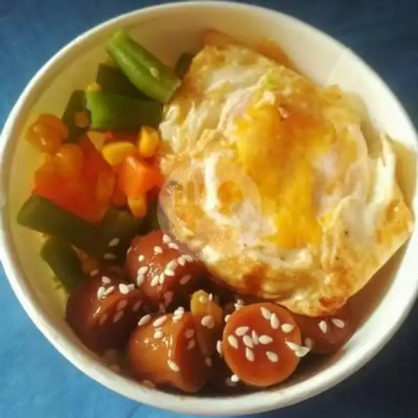 Rice Bolw Sosis Teryaki | Velyn Kitchen