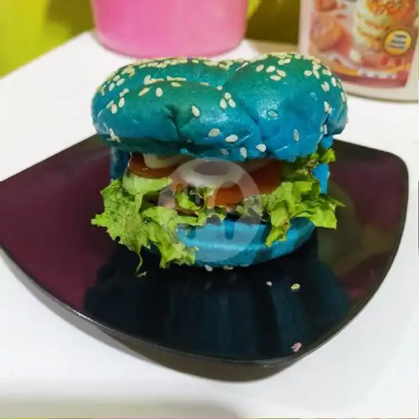 Ciken Burger Warna (Warna Random) | O Bubble, Petemon