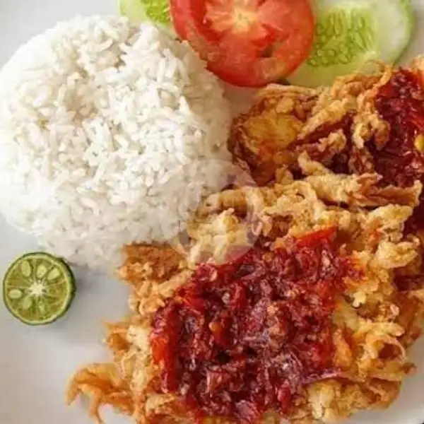 NASI JAMUR GEPREK(SAMBAL BAWANG) | Ayam Geprek Bang Cimeng, Sukun
