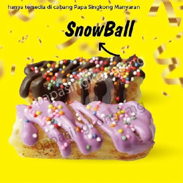 Gethuk Bakar Snowball | Gethuk Bakar Papa Singkong, Manyaran