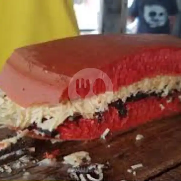 Spesial Red velvet Keju Kacang Coklat Susu | Martabak Zfams, Kali Abang Tengah