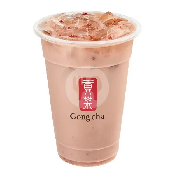 Strawberry Milk Tea | Gong Cha, Grand Indonesia