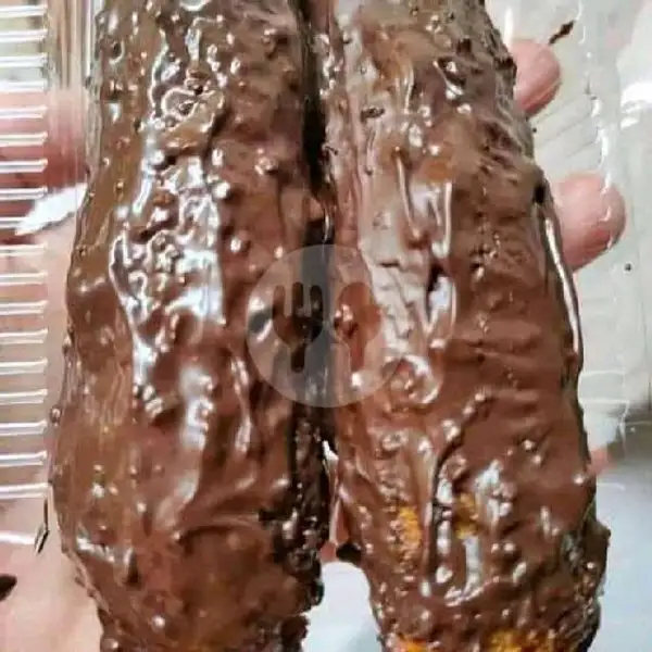 Paker Bertiga Conrdog Coklat | Mozarella Conrdog / Salad Buah Segar