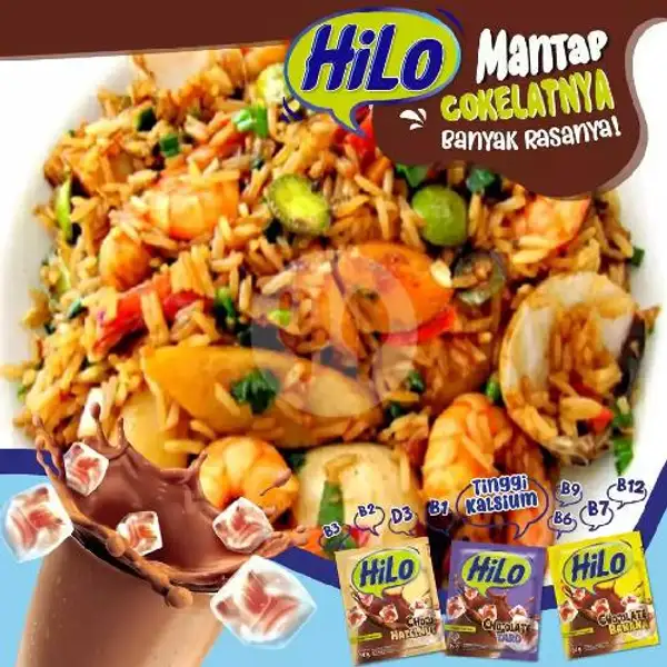 Paket Nasi Goreng Spesial+es Hilo | Nasi Goreng Rizky Banyuwangi, Bypass Ngurah Rai