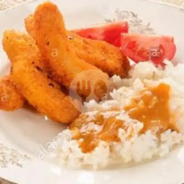 Nasi Chicken Stik goreng Sambal Spesial Telur Dadar,, Ceplok TDK Pedes | Novi Kitchen, Penjaringan