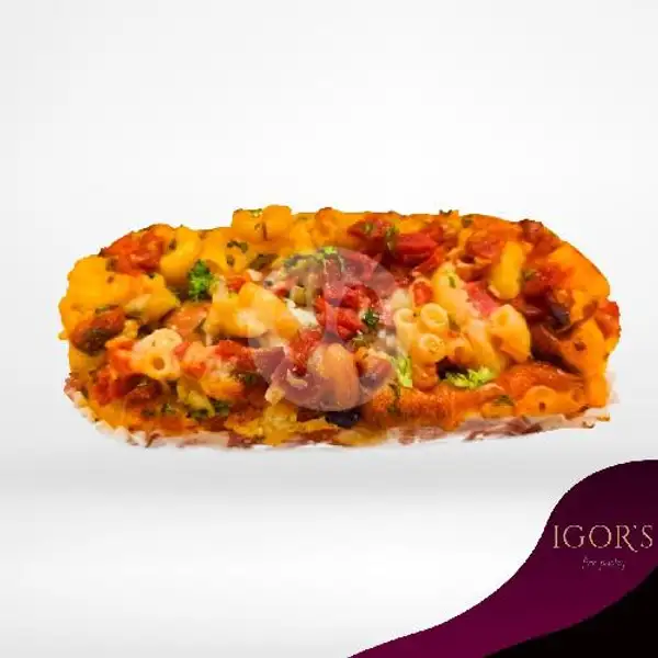 Roti Macaroni Keju Sosis | Igor's Pastry, Biliton