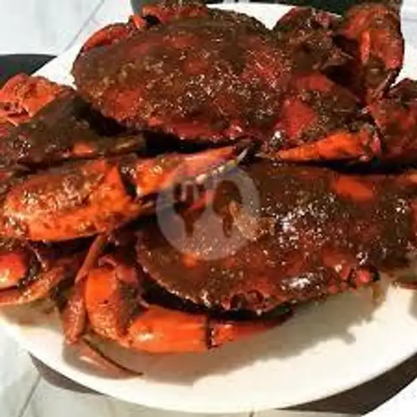 Kepiting Lada Hitam 1 Pcs | Seafood Nasi Uduk 28, Pamulang