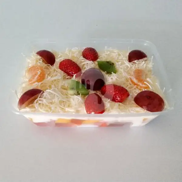 salad buah yogurt 750ml toping keju | Salad Buah nyonya ruth