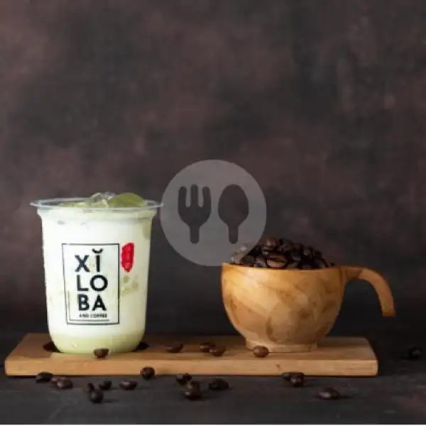 Ice Green Tea Latte | Gogo Fried Chicken, Waturenggong