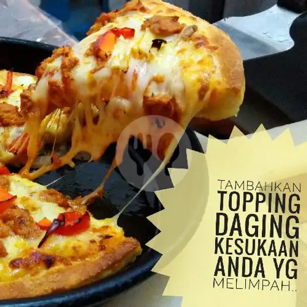 Extra Topping Daging (L) | Sicilian Pizza, Tiara Dewata Supermarket