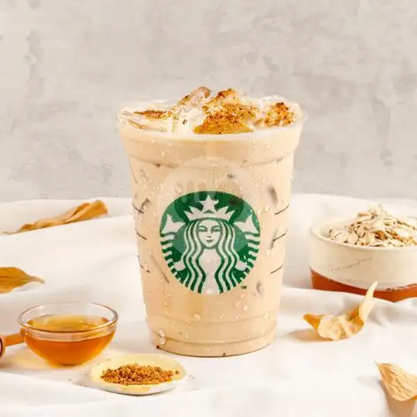 Honey Latte with Oatmilk | Starbucks, DT Bez Serpong