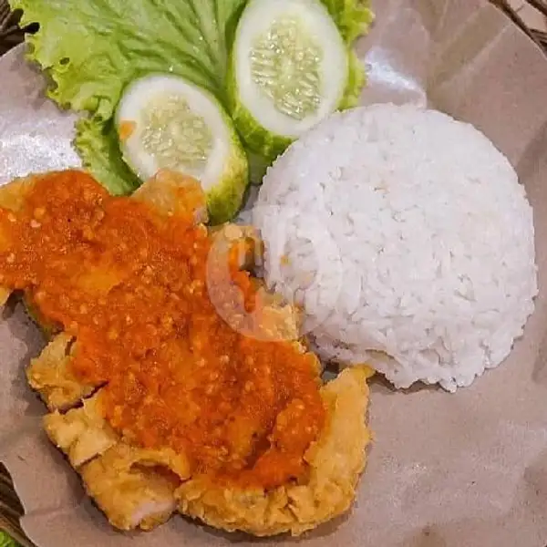 Nasi Chicken Katsu Geprek Sambel Joss | Warung Mantune