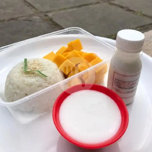 Mango Sticky Rice | Ticake Dessert Box, Gunung Batu Putih