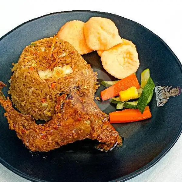Javanese Fried Rice With Ayam Bakar Ala Malay | Uncle K Bangau