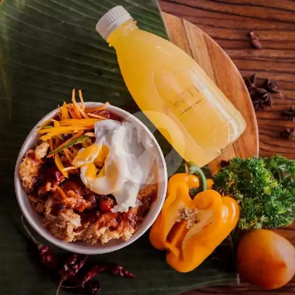 Nasi Ayam Lada Hitam | Rustik Bistro & Bar, Hotel Harper Malioboro Yogyakarta