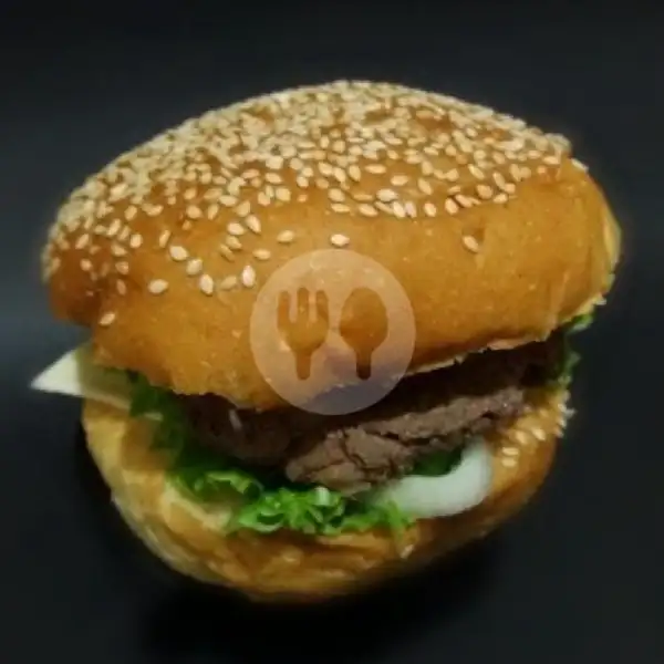 Cheese Burger Real Beef Satuan (1 Pc) | Siomay & Batagor Lina