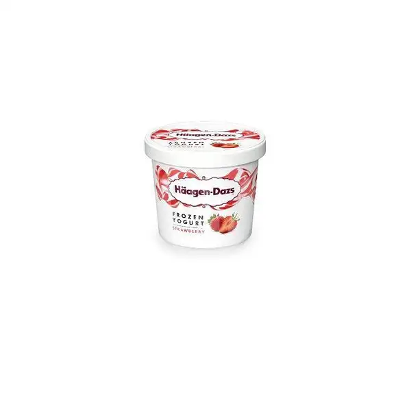 Frozen Yogurt Strawberry Mini Cup 100ml | Haagen-Dazs, Tunjungan Plaza Mall