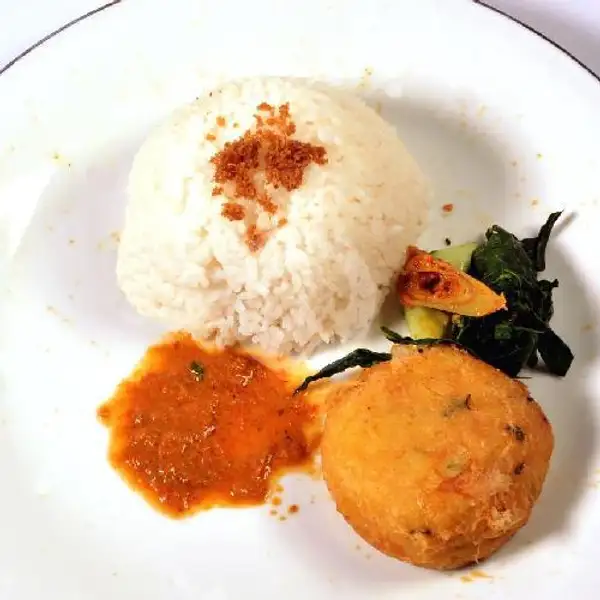 Nasi Perkedel Kentang | Rumah Makan Padang Andalas