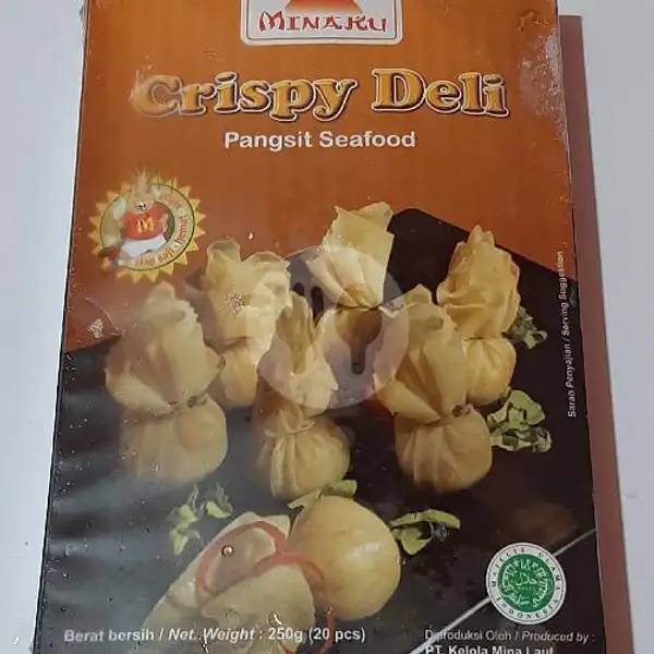 Pangsit Seafood Minaku 250 Gr | Rizky Frozen Food