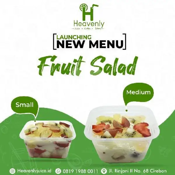 Fruit Salad (Small) | Heavenly Juice, JL. RINJANI 2 NO. 68 PERUMNAS CIREBON