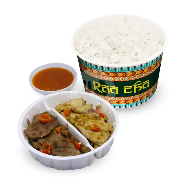 Raa Cha Bbq Beef & Chicken (Spicy) | Raa Cha Suki & BBQ, Paskal 23