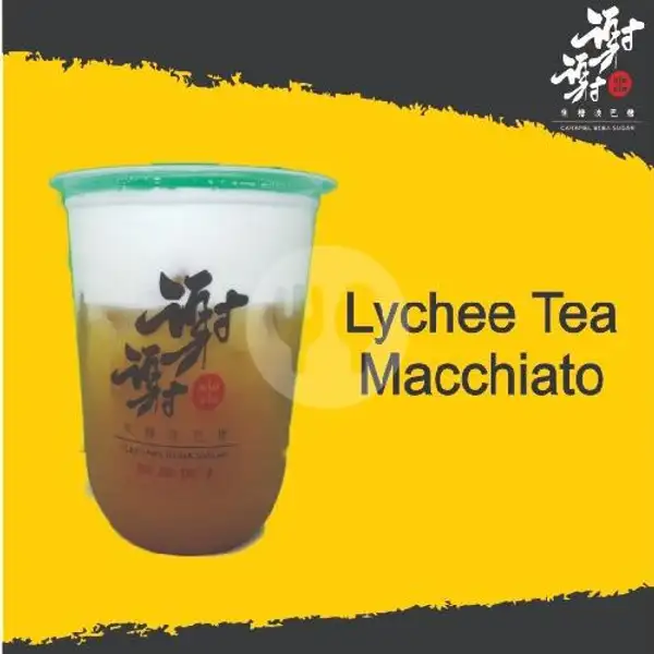 Lychee Tea Macchiatto | Xie Xie, Pagarsih