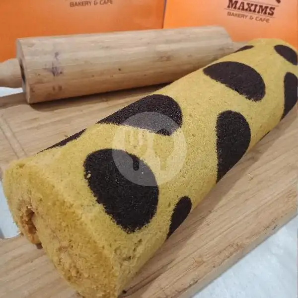 Bolu Gulung Kopi Mocca 17cm | Maxims Bakery & Cafe, Lubuk Baja