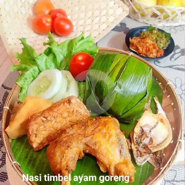Nasi Timbel Ayam Goreng Komplit + Es Teh Manis | Ayam Bakar & Ikan Bakar Kebon Kacang, Thamrin