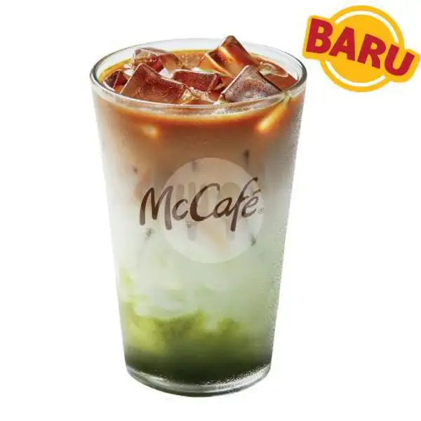 Iced Cafe Matcha Fusion Large | McDonald's, Bumi Serpong Damai