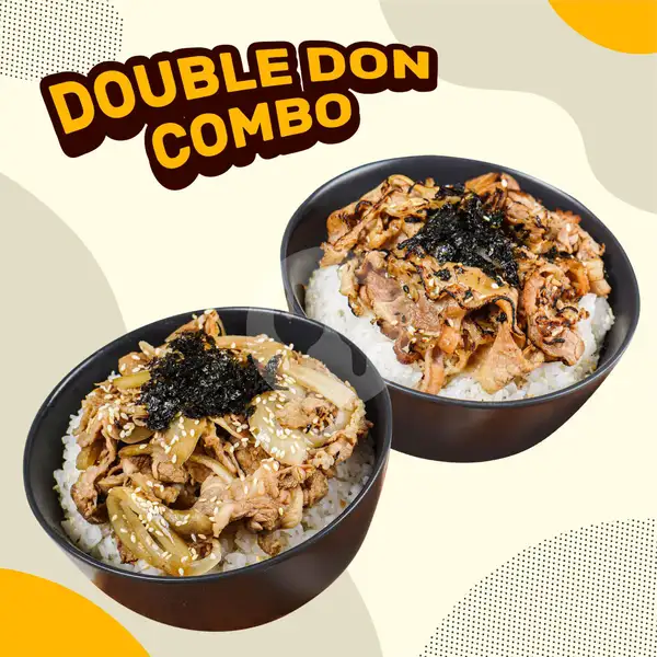 Double Don Combo | SAN GYU by Hangry, Harapan Indah