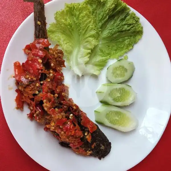 Lele Penyet + Sambel + Lalap | Anggi Ayam Kremes Penyet Bakar, Sawangan