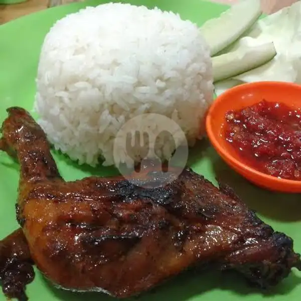 Ayam Bakar + Nasi | Lalapan Seafood Ayam dan Ikan Bakar Selera Kita, WR. Supratman
