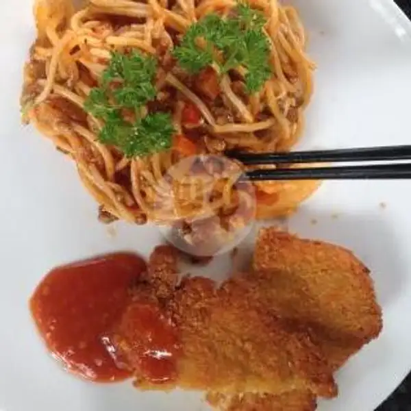 Spaghetti Katsu | Mang Doyan, Baleendah