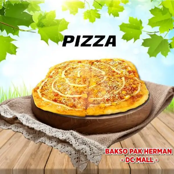 Pizza Klw Perpotong 13. 000 | Bakso Ikan Pak Herman Dc Mall, Dc Mall