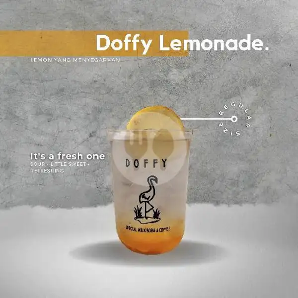 Doffy Lemon (Regular) | Doffy (Milk Boba & Coffee) Di Samping Angkringan Mas Tumin M. Yamin Samarinda