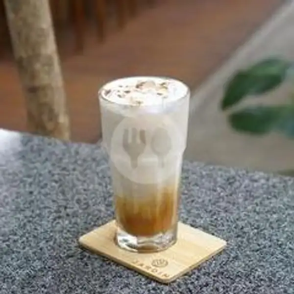 Caramel Machiato Ice | Jardin Cafe, Cimanuk