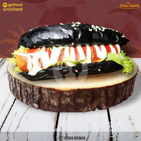 Black Hotdog | Kebab Bosman, Cibaduyut