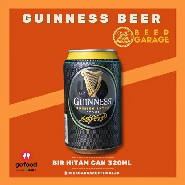 Guinness Kaleng / Can 320ml | Beer Garage, Ruko Bolsena