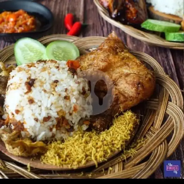 ATL Goreng + Nasi Pilihan | Ayam Tulang Lunak Sukaluyu, Rereng Manis