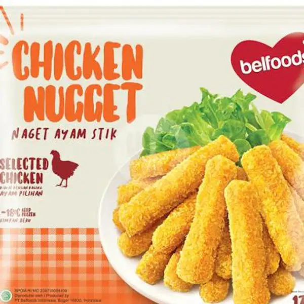 Belfoods Chicken Nugget Stik 170 gr | Huma Frozen Food
