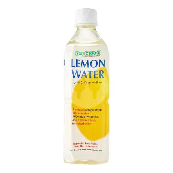 You C1000 Lemon Water Pet 500ml | Shell Select Deli 2 Go, Hasyim Ashari-1 Central Jakarta