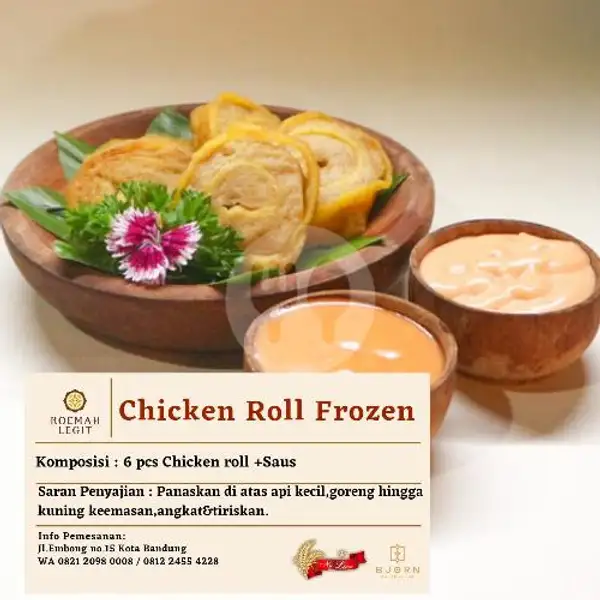 Chicken Roll Frozen | ROEMAH LEGIT EMBONG
