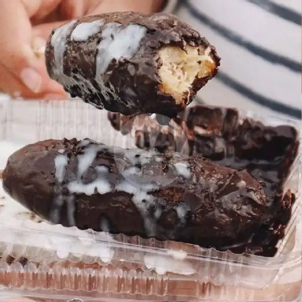 Pisang Crunchy Toping Chocolat (Renyah Hangat) | Dapur Cau, Buah Batu