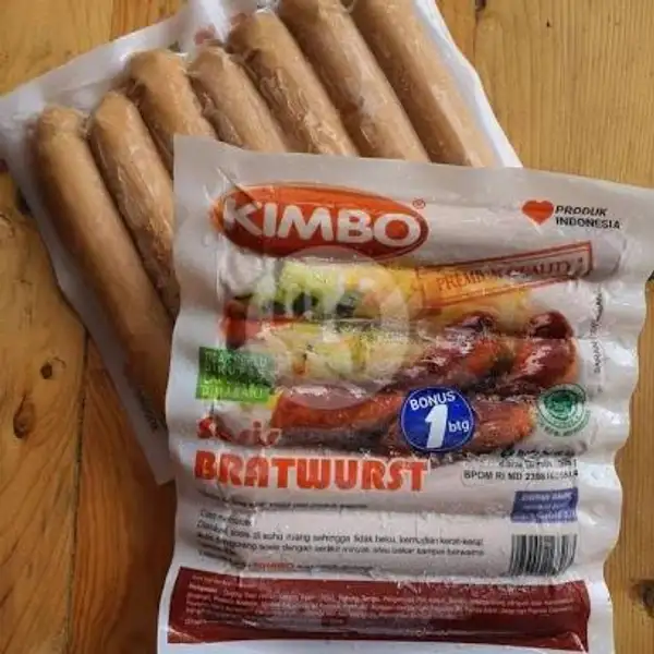 Kimbo Sosis Sapi Bratwurst | Peanut Garden Frozen Food, Kebon Kacang Tanah Abang