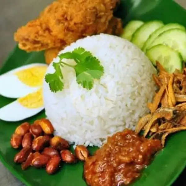 Nasi Teri Goreng+Telur Dadar | Ayam Geprek FJB (Foodies Jaya Batam), Dendang