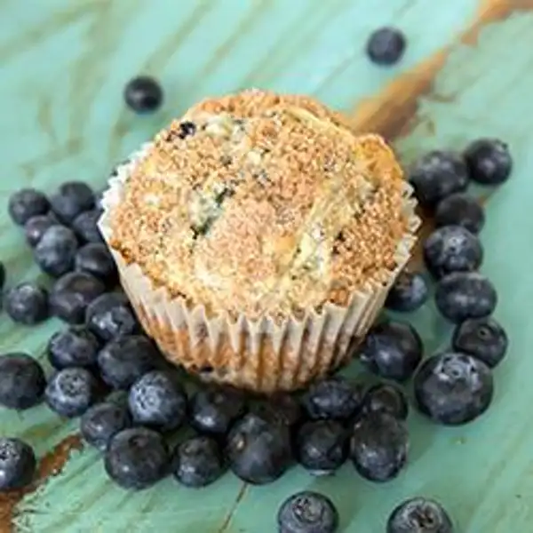 Blueberry Muffin | Anchor Cafe & Roastery, Dermaga Sukajadi
