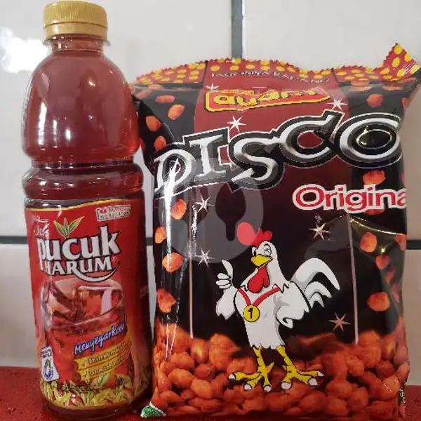 Paket Kacang Disco Teh Pucuk | Pangsit Mie Sulawesi, Wajo
