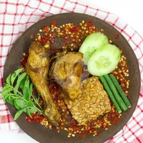 Ayam Dobel ( tanpa nasi) | Barokah Sambel Metal, Gunung Semeru