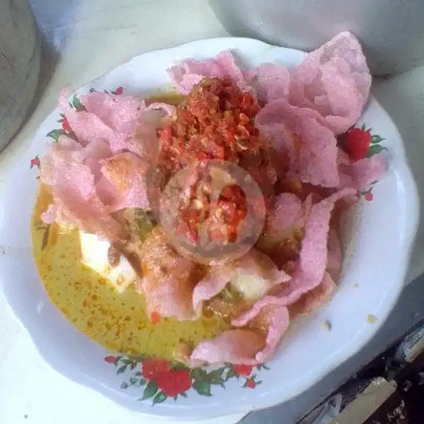 Ketupat Sayur + Ikan Tongkol Balado | Warung Makan Fajri Ketupat Sayur, Ruko Duren Sawit