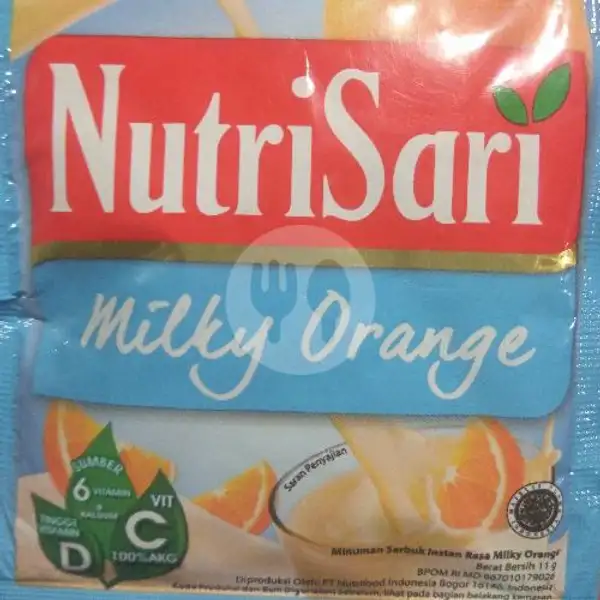 Nutrisari Milky Orange | KING COKLAT & POP ICE MaMa, Kedai Susi GORDEN